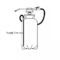 Nu-Calgon 600-453 Supply Tube-12.8" 220CP Sprayer